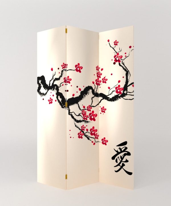 PARABAN ARTE JAPONÉS FLOR DE CEREZO