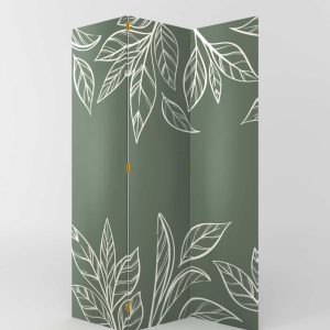 PARABAN HOJAS BLANCAS DECORATIVO