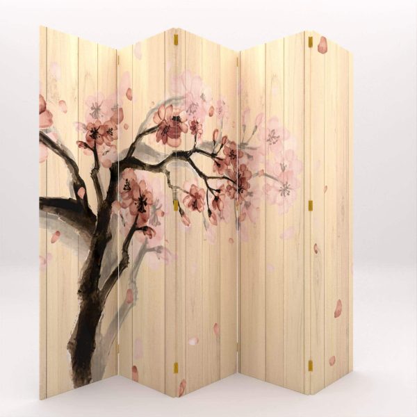 BIOMBOS MODELO MADERA CEREZO