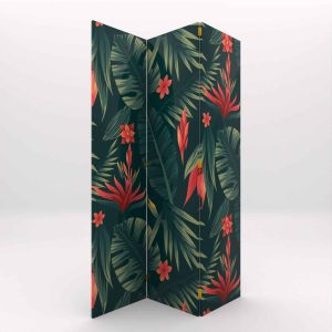 PARABANES TROPICAL VERDE ROJO