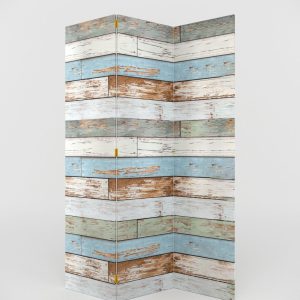 PARABAN MADERA RÚSTICA COLORIDA